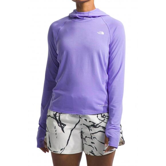 THE NORTH FACE Tops - NEW THE NORTH FACE adventure sun hoodie in optic violet